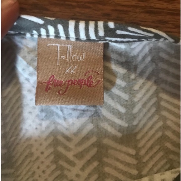 Free People x Tallow Boho Tie Dress - Picture 2 of 5